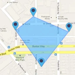 Icône de Mesure surface GPS - FieldCalc